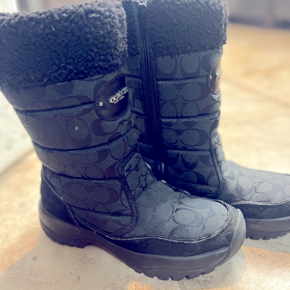 COACH winter boots